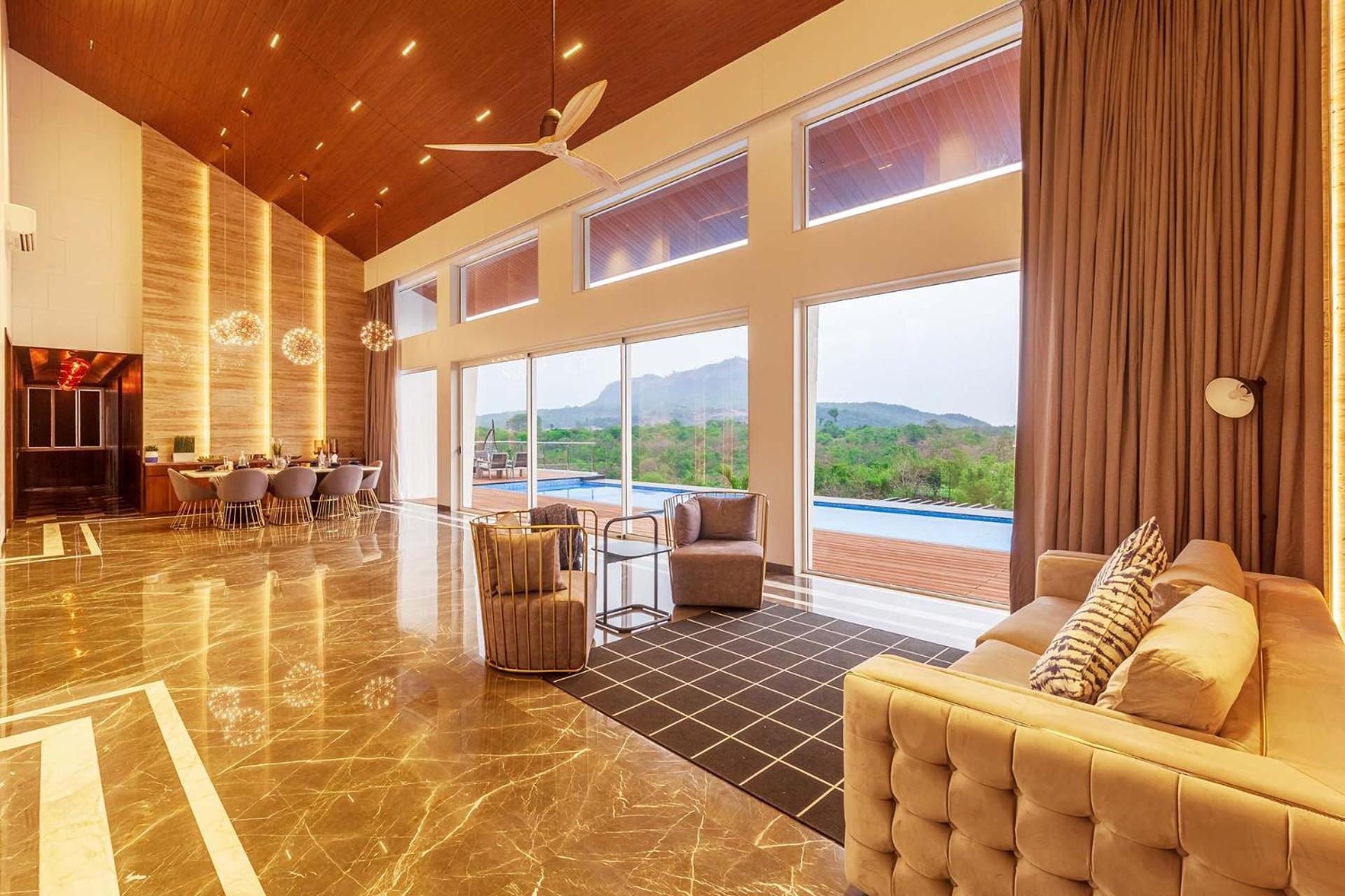 Stayvista'S Villa 107 At Canary Farms - Pure Veg With Huge Lawn, Pool And Home Theatre Лонавала Екстериор снимка